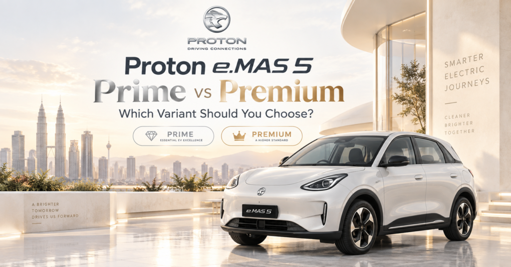 Proton e.MAS 5 Prime vs Premium comparison